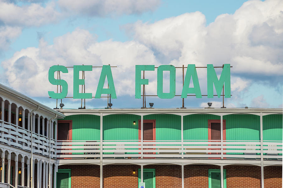Sea Foam Motel Photograph by Cyndi Goetcheus Sarfan
