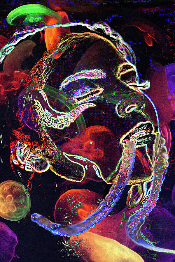 Sea Goddess 5 Digital Art by Lisa Yount