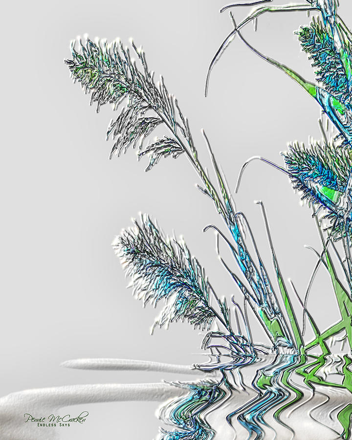 Sea Grass Digital Art by Pennie McCracken