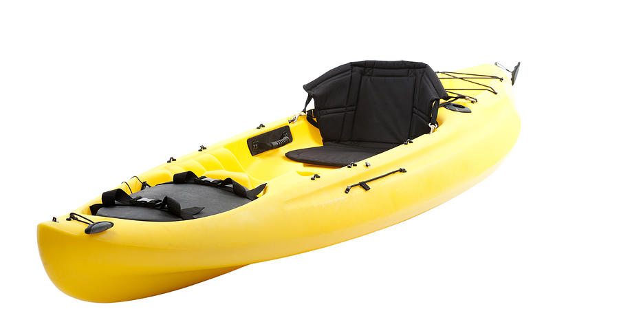 Sea Kayak - with clipping path Photograph by Urbancow