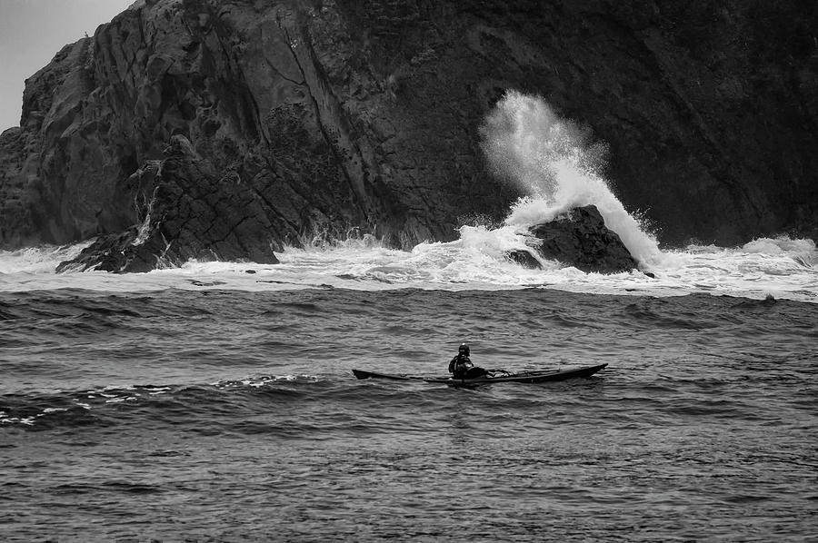 Sea Kayaker Photograph by Steven Clark