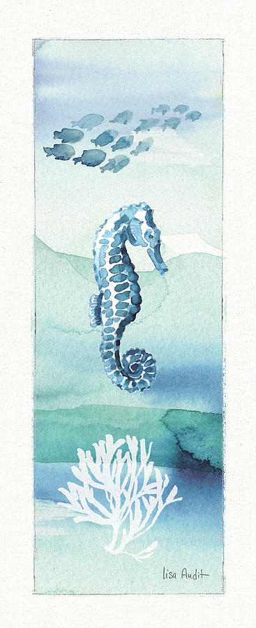 Animal Painting - Sea Life Vii by Lisa Audit