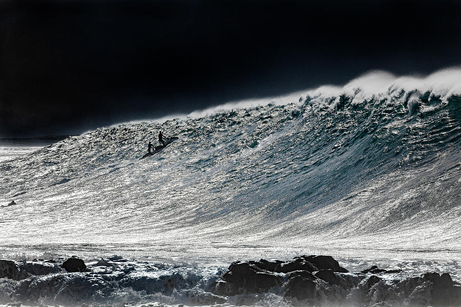 Surf Photograph - Sea Mountain by Sean Davey