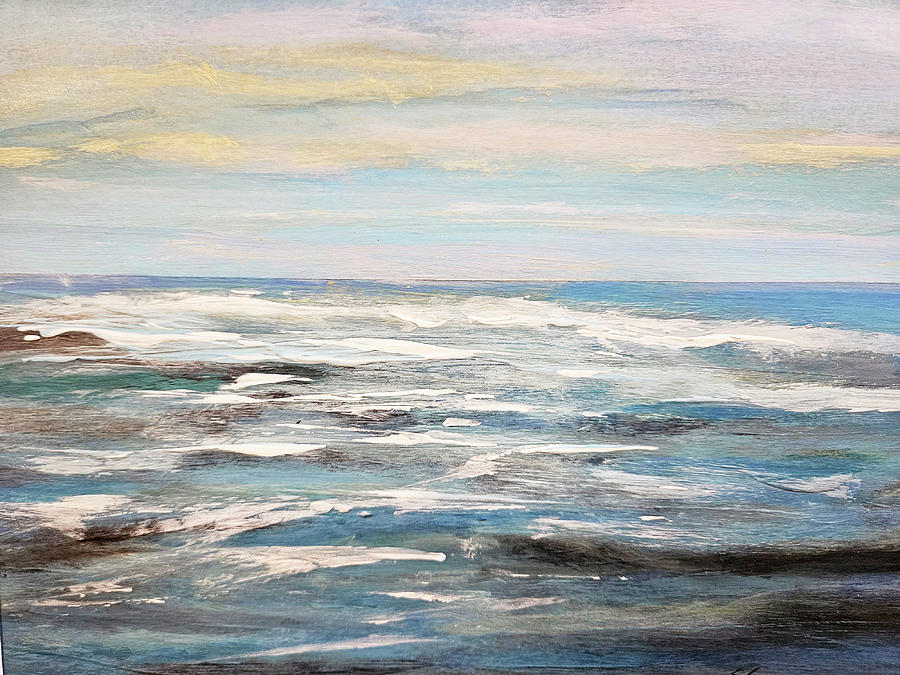 Sea Movement Painting by Sharon Williams Eng