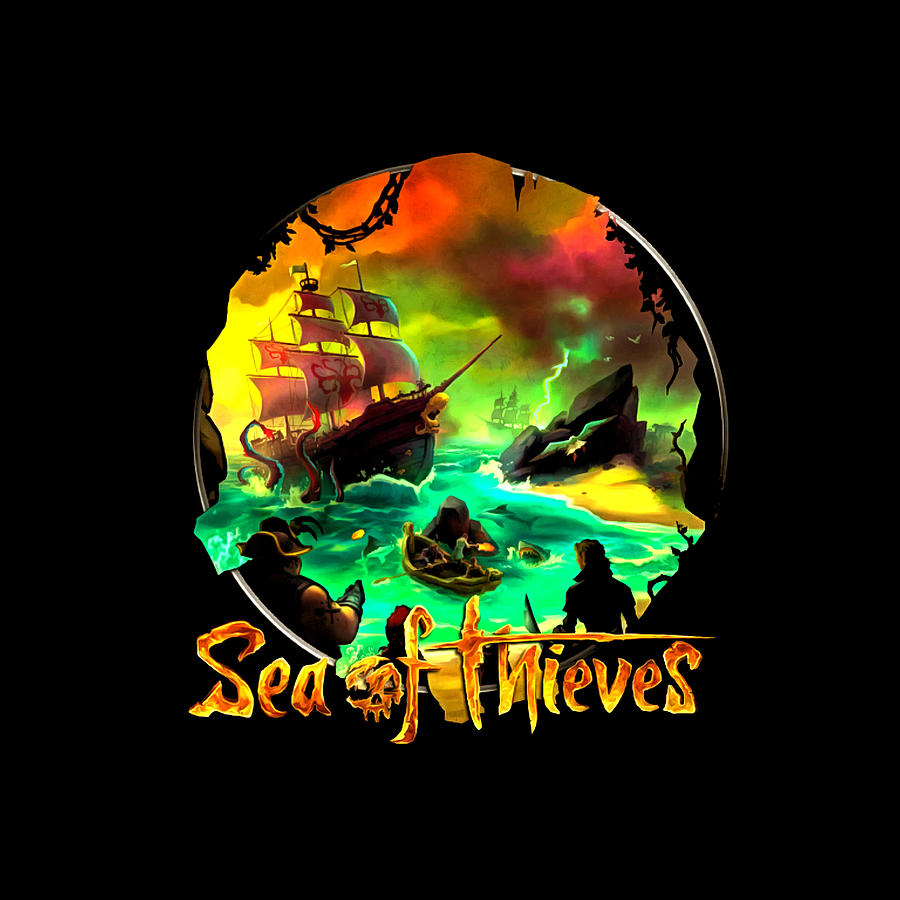 Sea of Thieves Cover Digital Art by Sanjeev Scott - Fine Art America