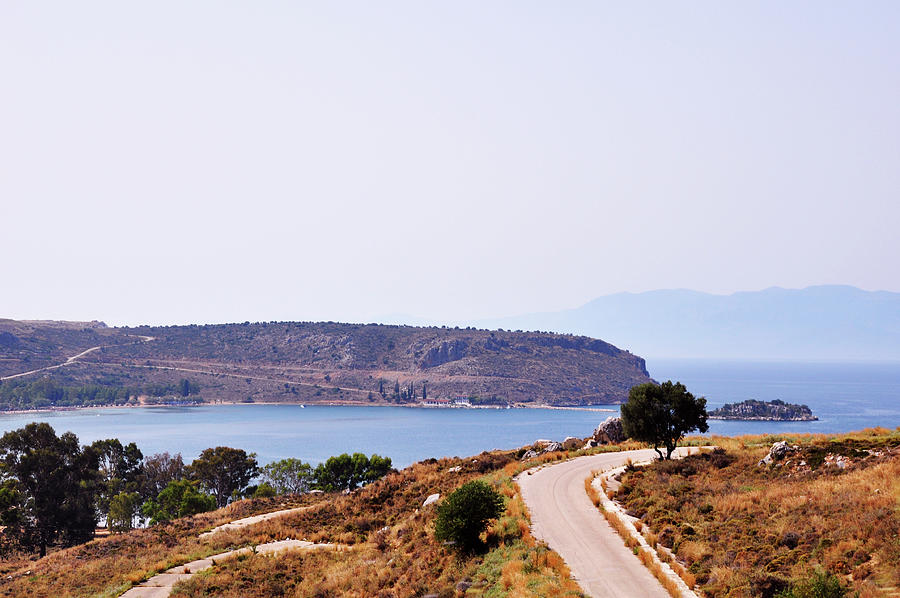 Sea panorama Greece Photograph by Svilenka Dankova Sea panorama Greece Photograph by Svilenka Dankova