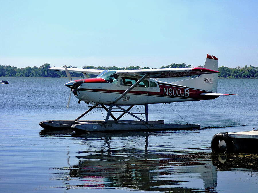 Sea Plane on Lake Dora Photograph by Sharon Williams Eng - Fine Art America