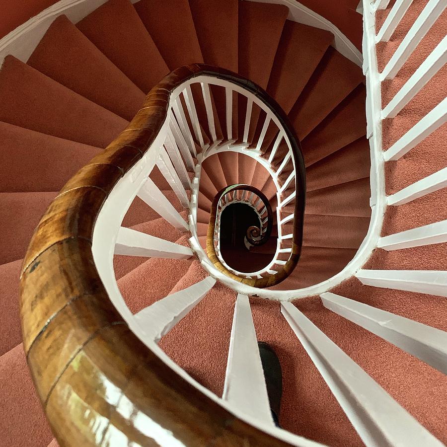 Sea Shell Stairs Photograph