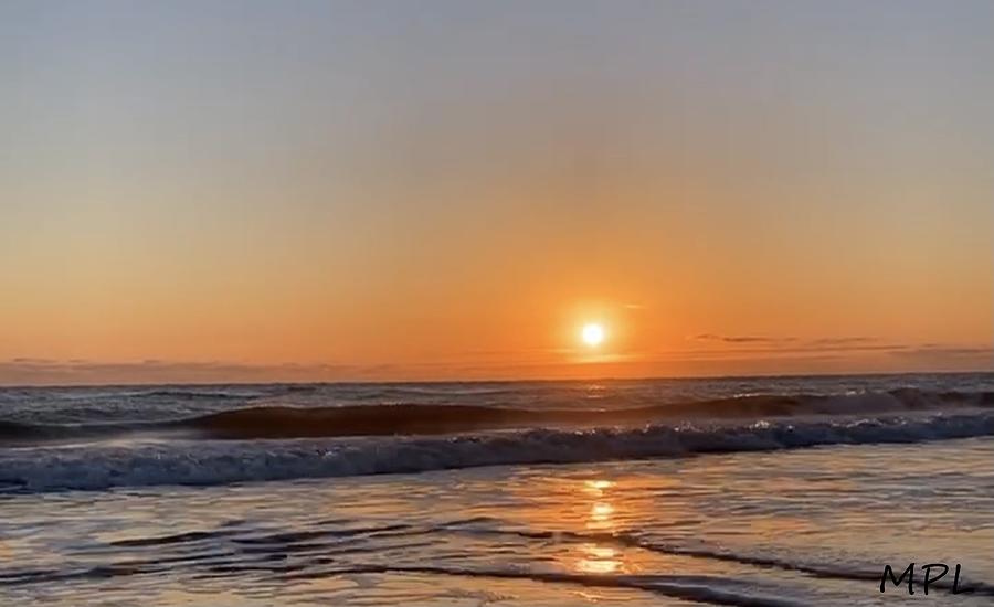 Sea Side Sunrise Photograph by Marian Lonzetta
