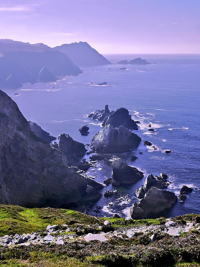 Sea Stacks -  Donegal Coastline Photograph by Lexa Harpell