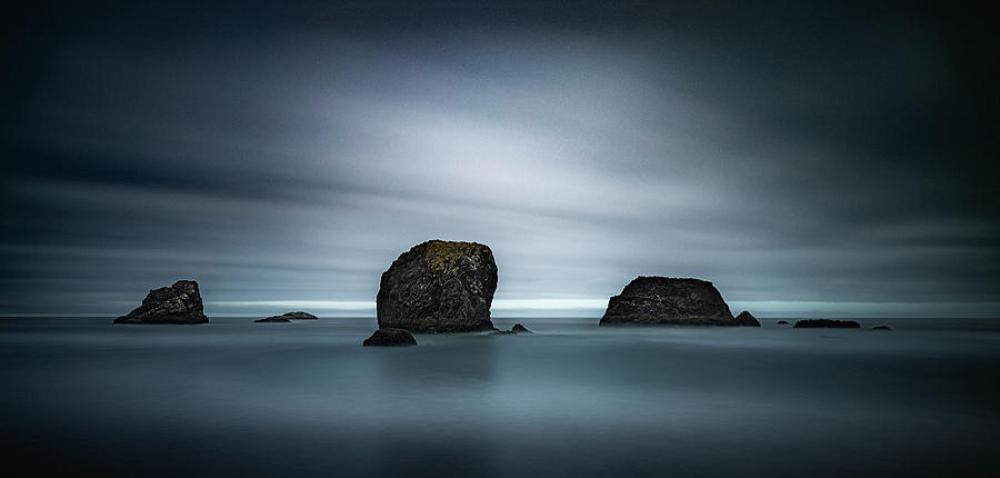 Sea Stacks Photograph by Paul Bartell
