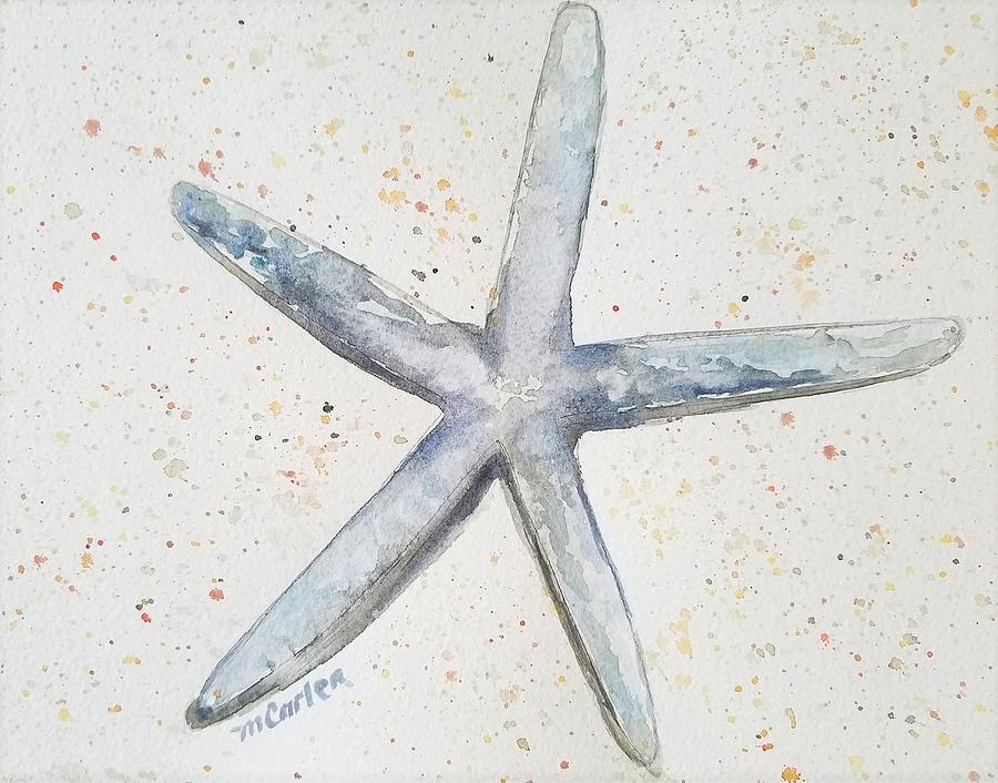 Sea Star Painting by M Carlen