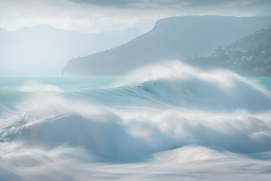 Sea storm 6 Photograph by Giovanni Allievi