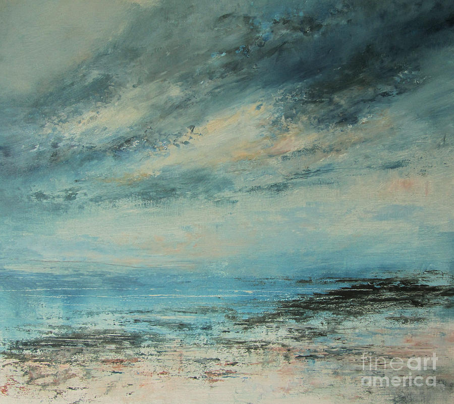 Sea to Shore Painting by Valerie Travers