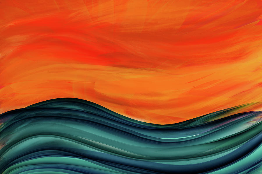 Sea to Sky Digital Art by Peggy Collins