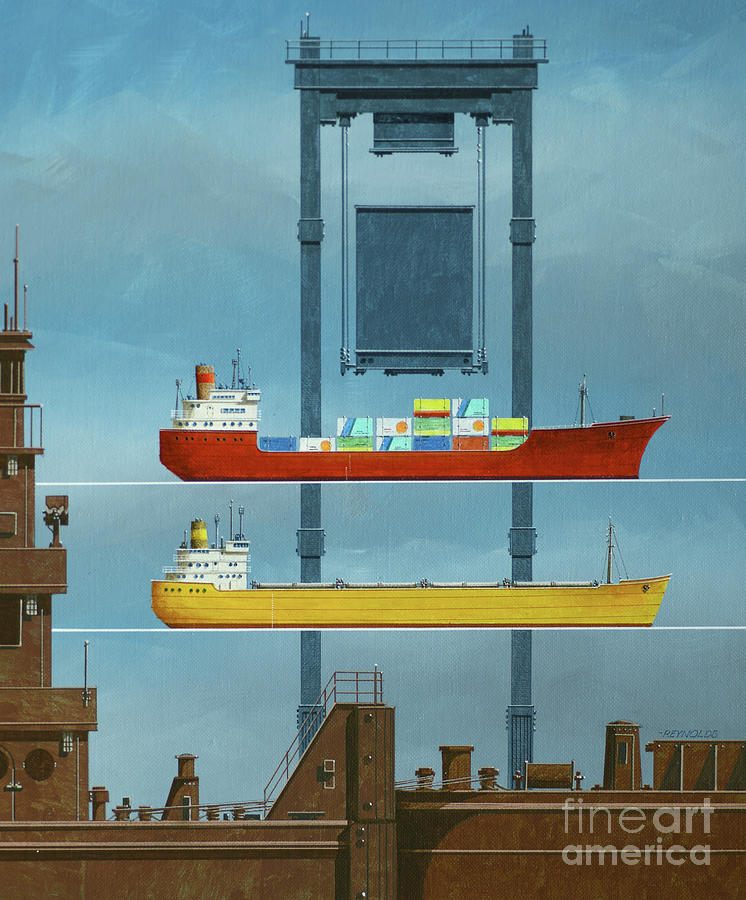 Sea Trade Painting by Keith Reynolds