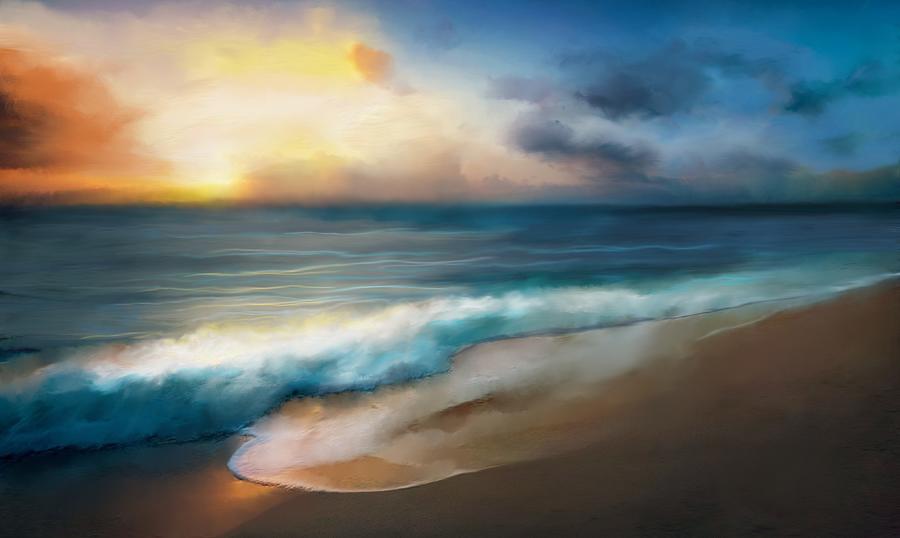 Sea View 283 Digital Art by Lucie Dumas