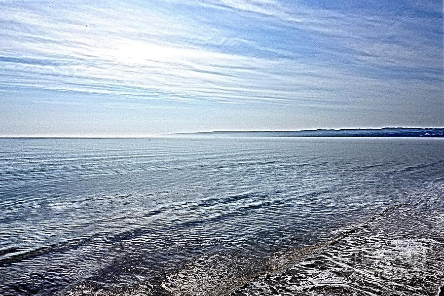 Sea View, Filey, Paint Effect Photograph