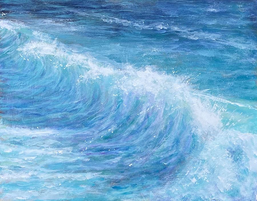 Sea what i mean? Painting by Dave Griffiths
