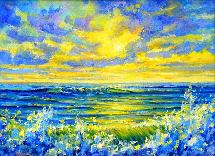 Sea.Dawn Painting by Irina Sidorovich