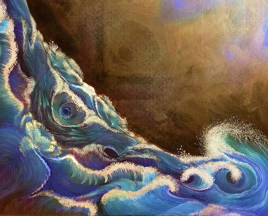 Seadragon Painting by Adria Trail