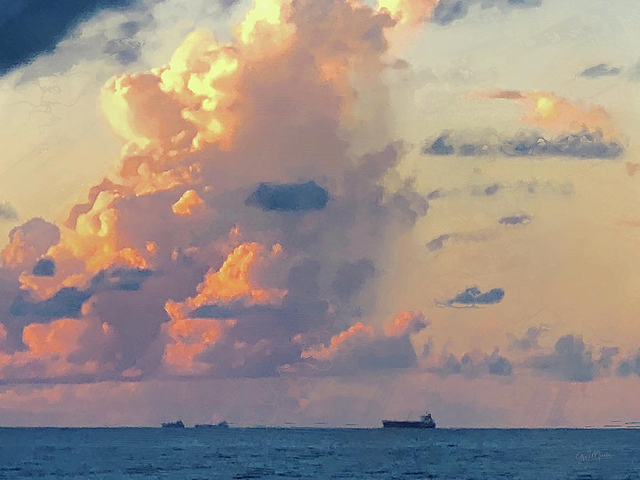 Seafarers Sunset Photograph by GW Mireles