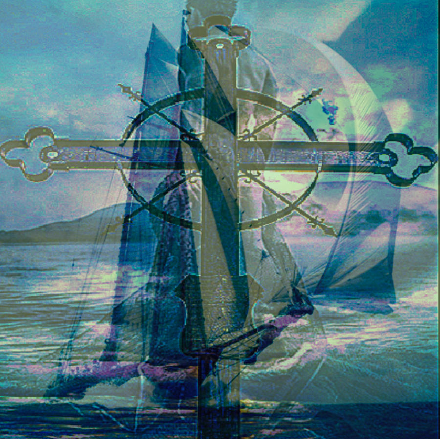 Seafaring Spirit In The Sails Digital Art By Claude Theriault Fine