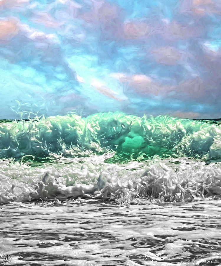 Seafoam Digital Art by Rick Wiles Fine Art America