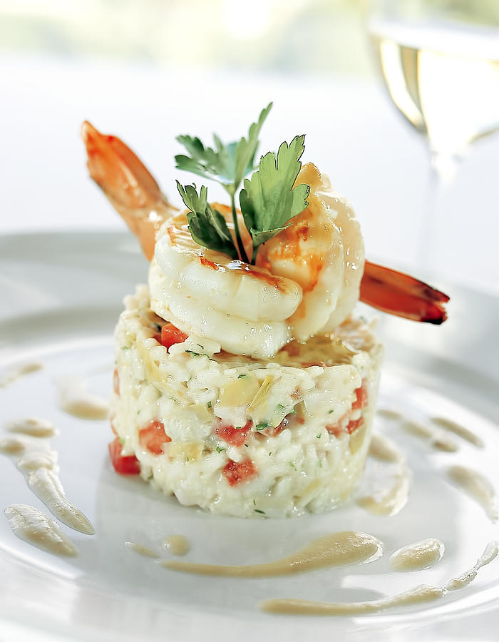 Seafood Risotto Photograph by Gerenme