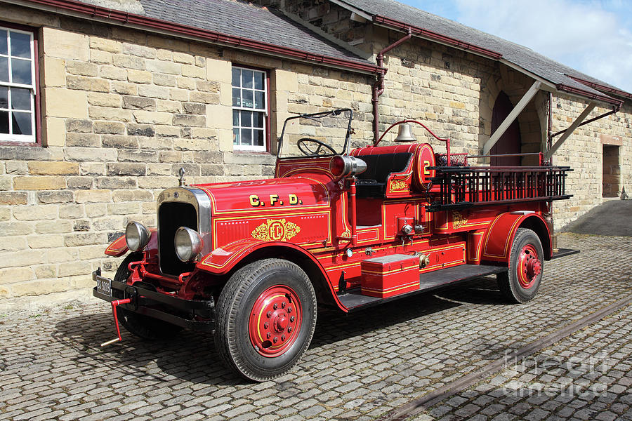 Seagrave Fire Tender Photograph by Bryan Attewell