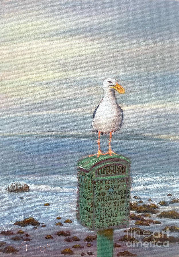 Seagull Painting by Ella Boughton