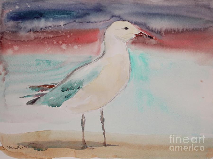 Seagull Painting by Madeleine Revelles - Fine Art America