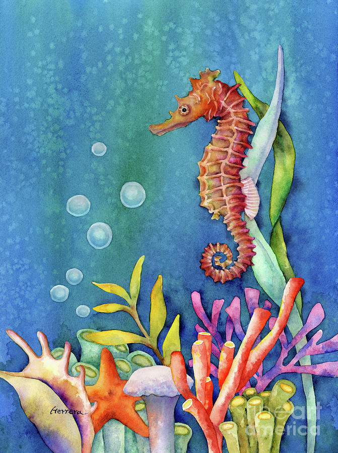 Seahorse 2 Painting