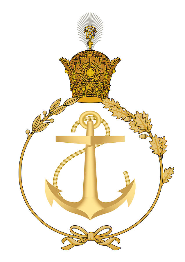 Seal of Iranian Imperial Navy Digital Art by A Z - Pixels