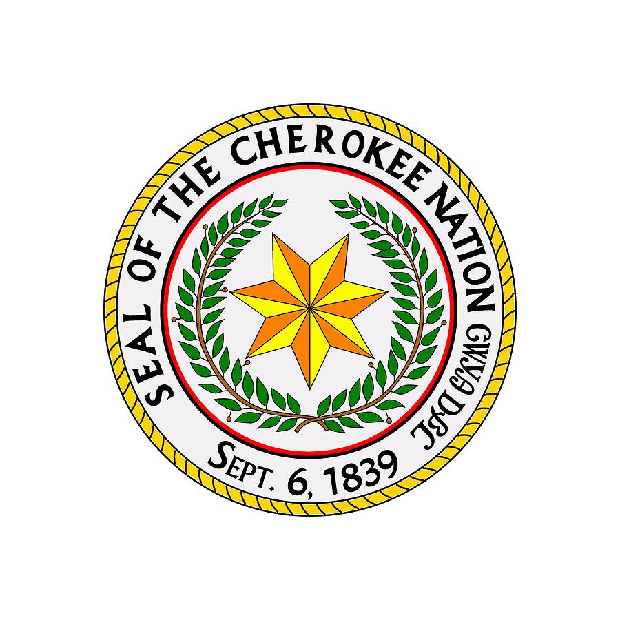 Seal of the Cherokee Nation Digital Art by World Flags | Fine Art America