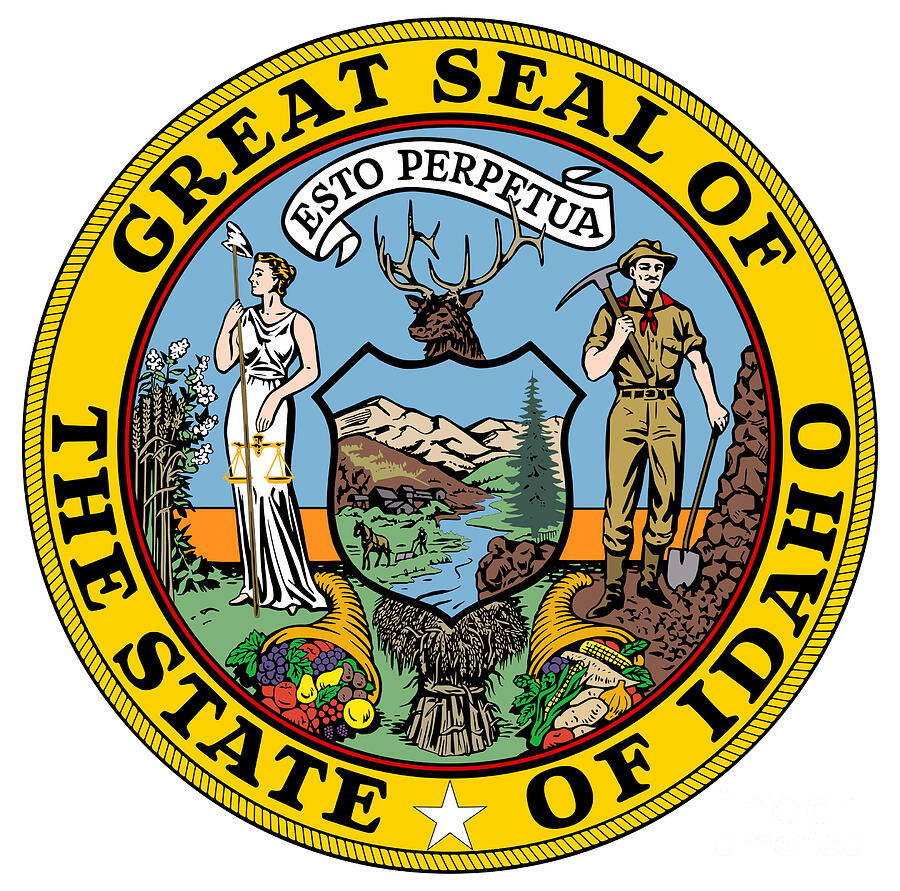 Seal of the State of Idaho by Granger