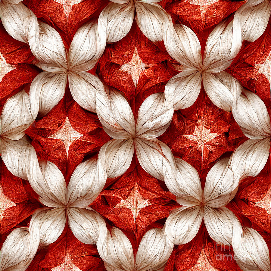 Seamless Christmas Pattern Digital Art