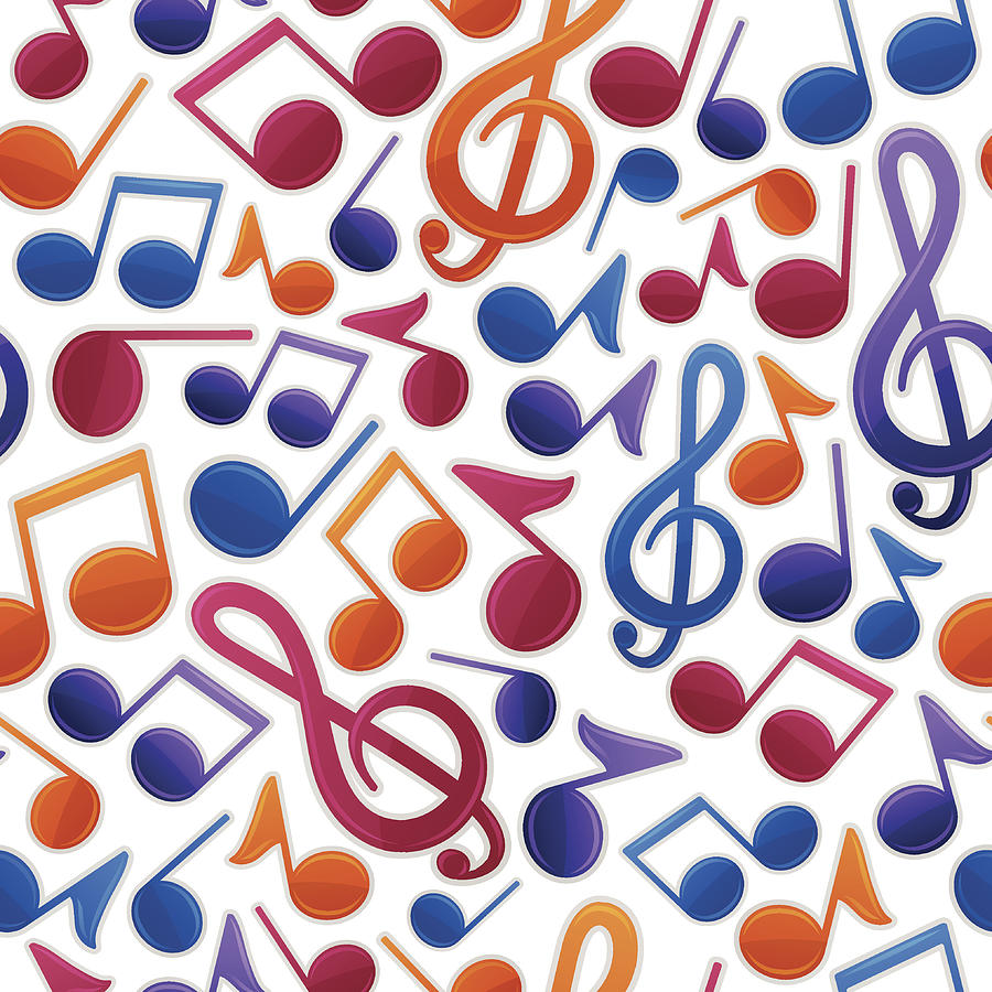 Seamless Music Drawing by Filo