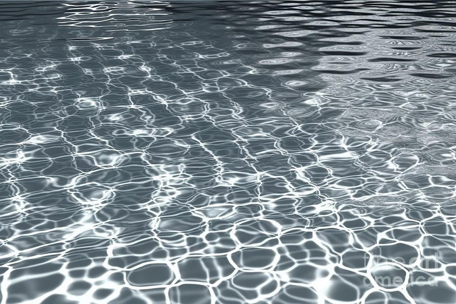 Seamless Realistic Water Ripples And Waves Transparent Texture