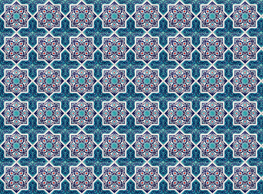 Seamless tile pattern Photograph by Boris SV