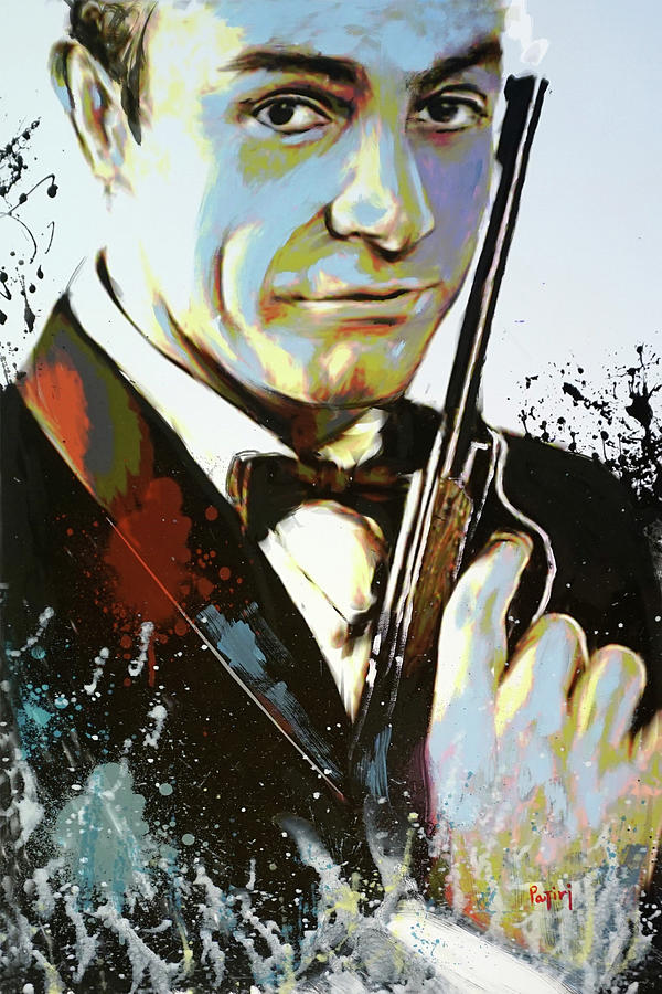 Sean Connery 007 Painting by Patiri Matos | Fine Art America