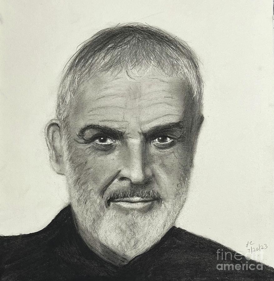 Sean Connery Drawing by Lyndsey Callahan - Fine Art America