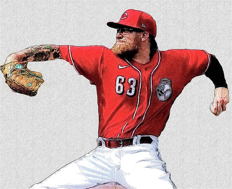 This is a 2021 photo of Sean Doolittle of the Cincinnati Reds