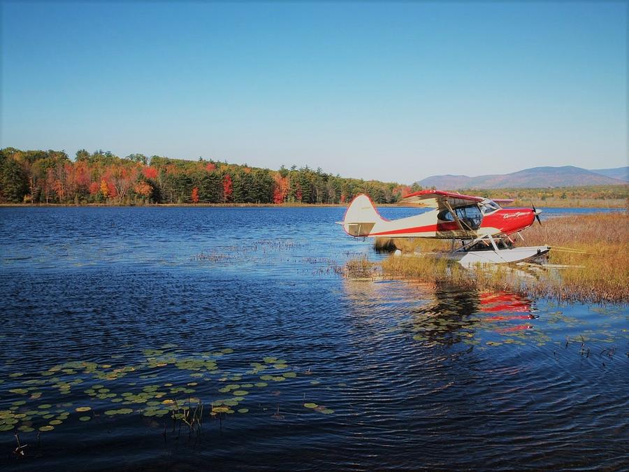 Seaplane at White Mountains Photograph by Lisa Cuipa