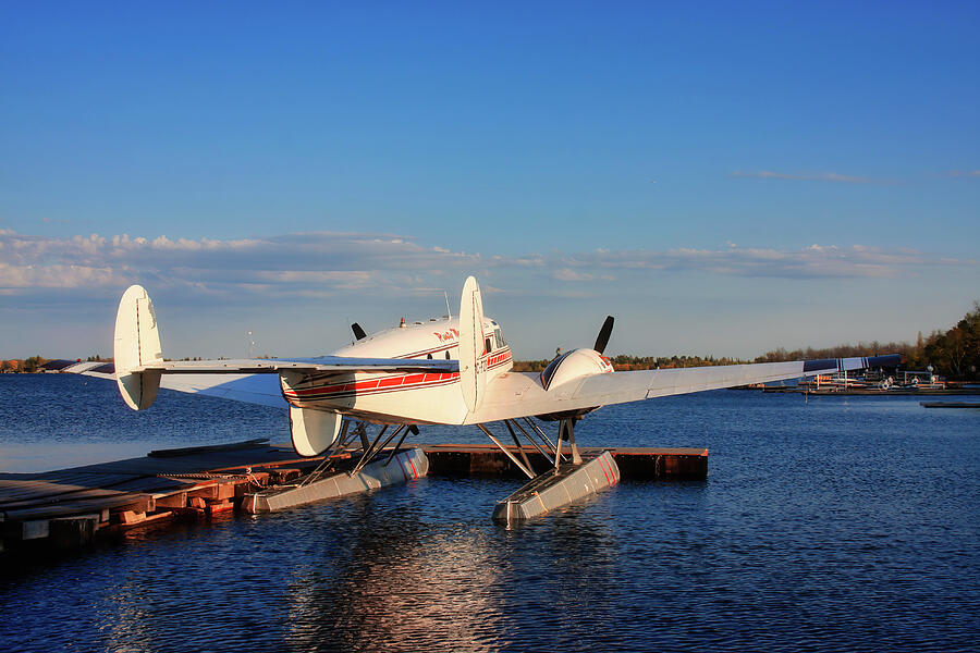 Seaplane on the water Photograph by Tatiana Travelways
