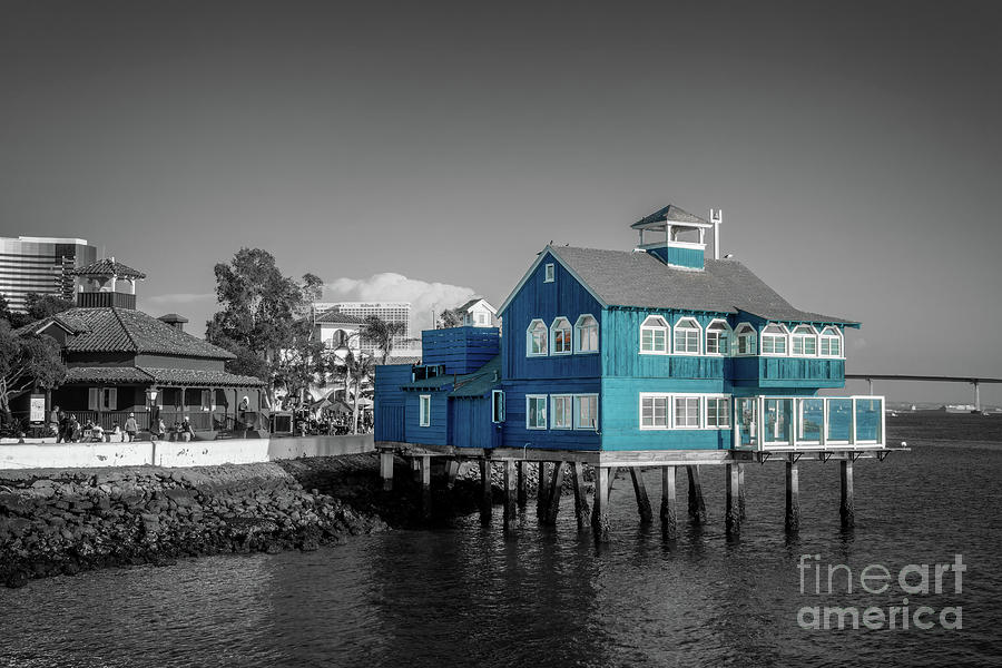 Seaport village, San Diego California Photograph by Delphimages Photo Creations