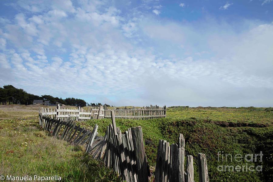 Searanch Fence Photograph by Manuelas Camera Obscura Searanch Fence Photograph by Manuelas Camera Obscura