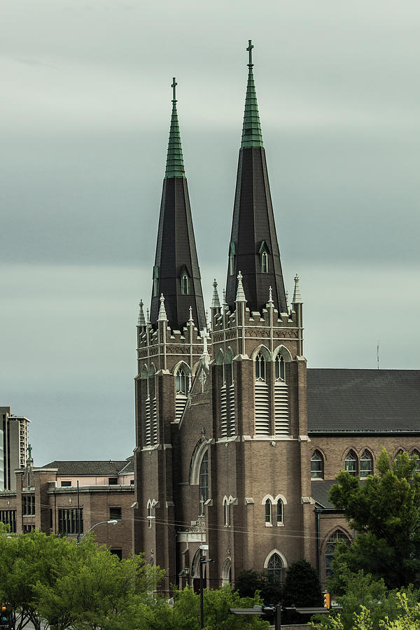 Holy Family Cathedral, Tulsa, OK Photograph by Lauri Novak