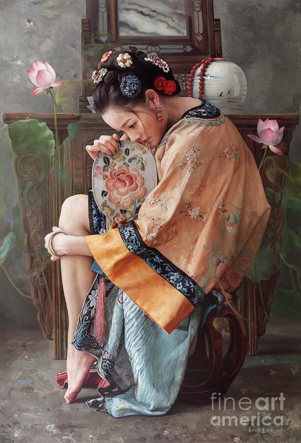 Searching A Dream Painting by Mingyue Wang Searching A Dream Painting by Mingyue Wang