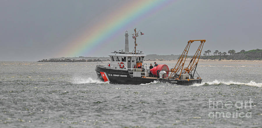 Searching for the Pot of Gold at the end of the Rainbow Photograph by Dale Powell